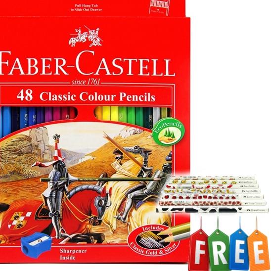 

Segera Belanja Pensil Warna Faber Castell 48 Long Classic Gratis Rautan + Pensil 2B Motif Original