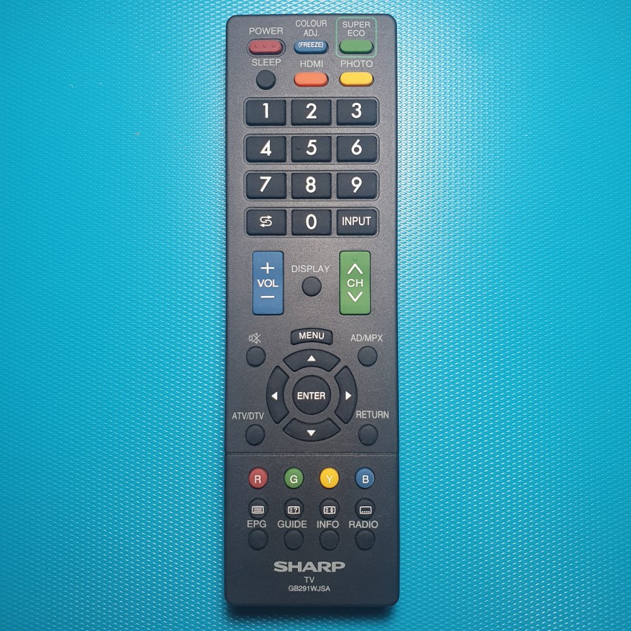 Remote TV Sharp GB291WJSA Second Original Asli