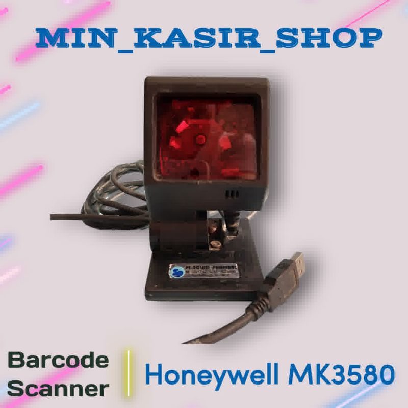 Barcode Scanner Honeywell MK-3580 Bekas Rasa Baru