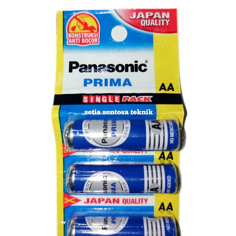Baterai Baterry Panasonic Prima AA A2