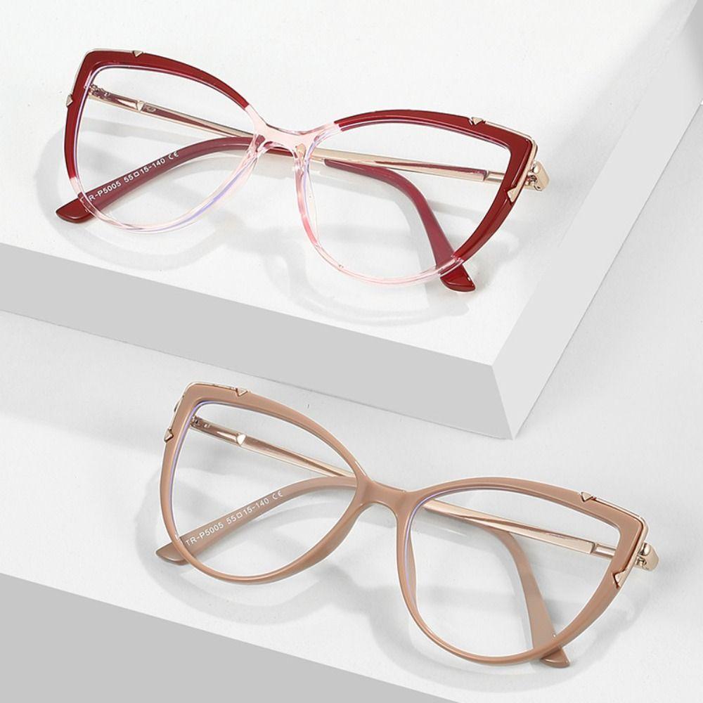 Populer Kacamata Frame Wanita Square Vintage Optik Spectacle