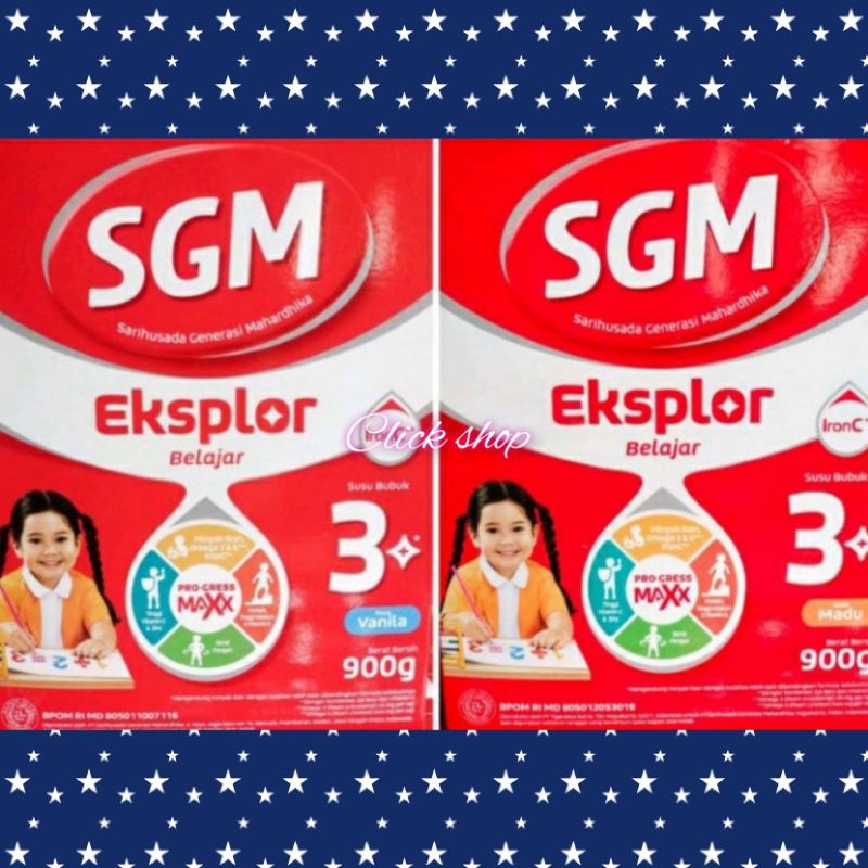 

SGM explore 3 madu/vanila 900g