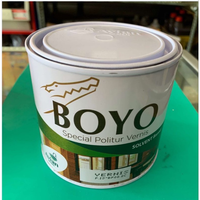 Boyo Politur Avian 500ml / Politur Vernis Avian / Cat Kayu / Pelapis Kayu / Pelapis Pintu / Pengkila