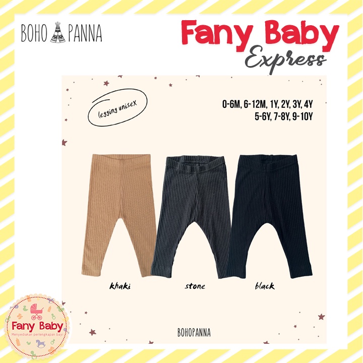 BOHOPANNA - LEGGING UNISEX - CELANA ANAK