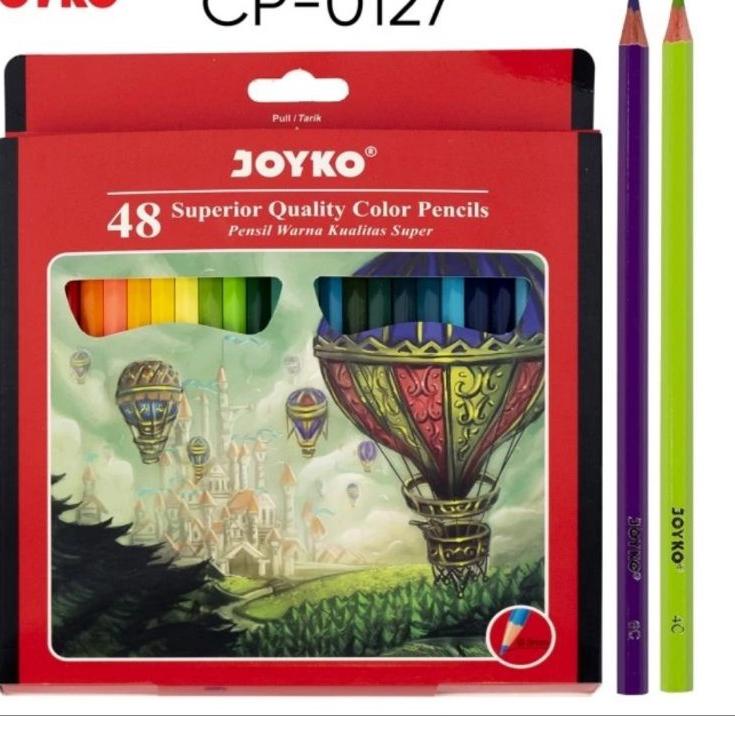 

Terjangkau Pensil Warna Joyko Panjang 48 Warna