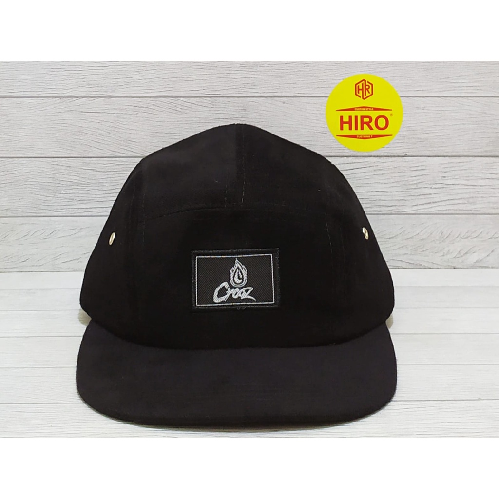 [COD]Topi Distro Pria/Topi Snapback Bordir Crz Hip-Hop New Model/Topi Lima Panel