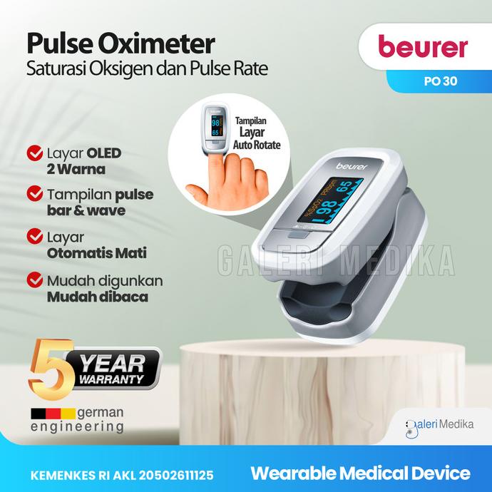 Promo Pulse Oximeter Beurer PO 30 - PO30