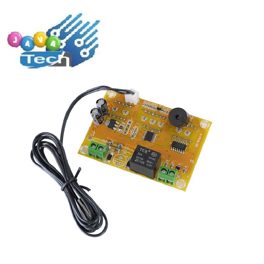 Termostat Timer Digital XH-W1411 DC12V AC 110-220V Pengatur Suhu Waktu