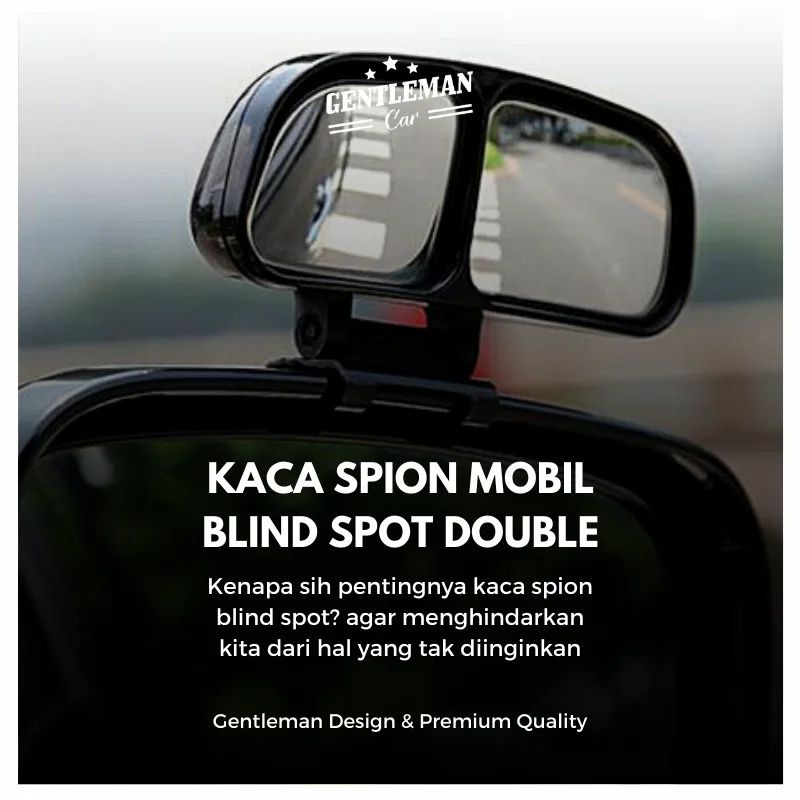 Kaca Spion Mobil Blind Spot Double Top Wide Angle Premium Qualtiy