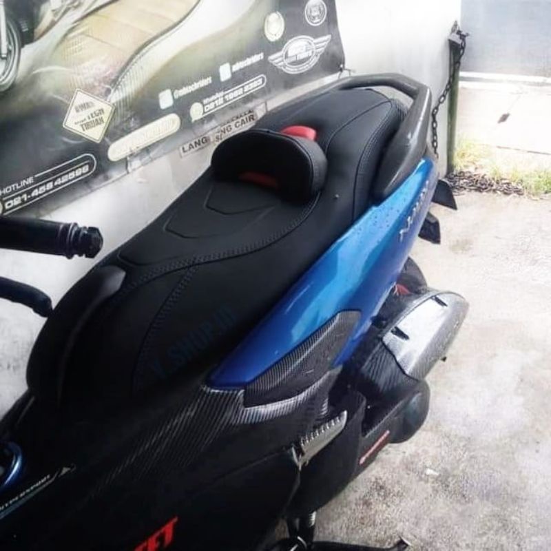 Cover Sarung Kulit Jok MBtech Variasi Nmax New Old Modifikasi