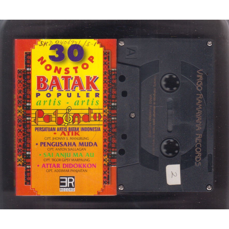 KASET 30 NONSTOP BATAK POPULER ARTIS-ARTIS PABINDO