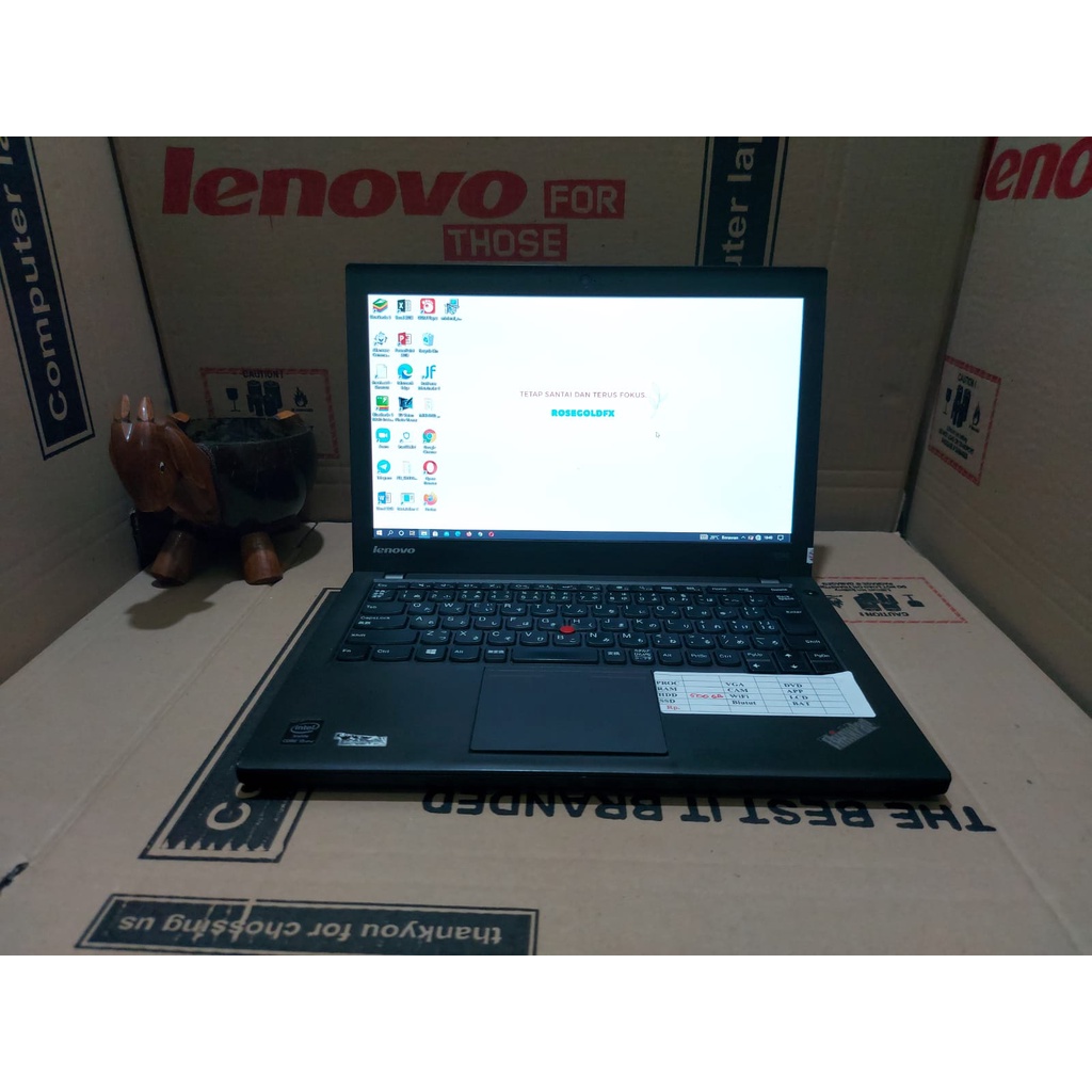 DIJUAL LAPTOP LENOVO X240 SSD 128GB