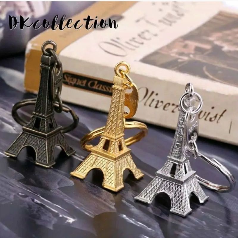 Eiffel keychain PARIS SOUVENIR gantungan kunci paris gantungan kunci eiffel paris