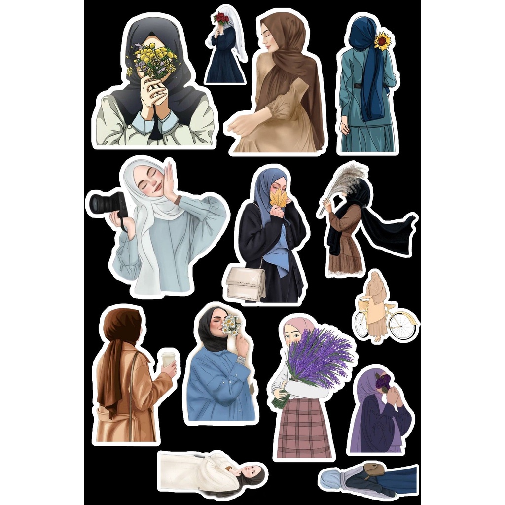 

Stiker Girl Hijab #2 - Cute Girl Boy Sticker Pack Paper Dress Up Cartoon Character / Stiker Lucu Cewek Cowok Korea / Stiker Chibi Girl Life | Stiker Handphone Chibi Girl , Jurnal Chibi Girl , Tumblr Chibi Girl , MOBILE STICKER, CUTE STICKER