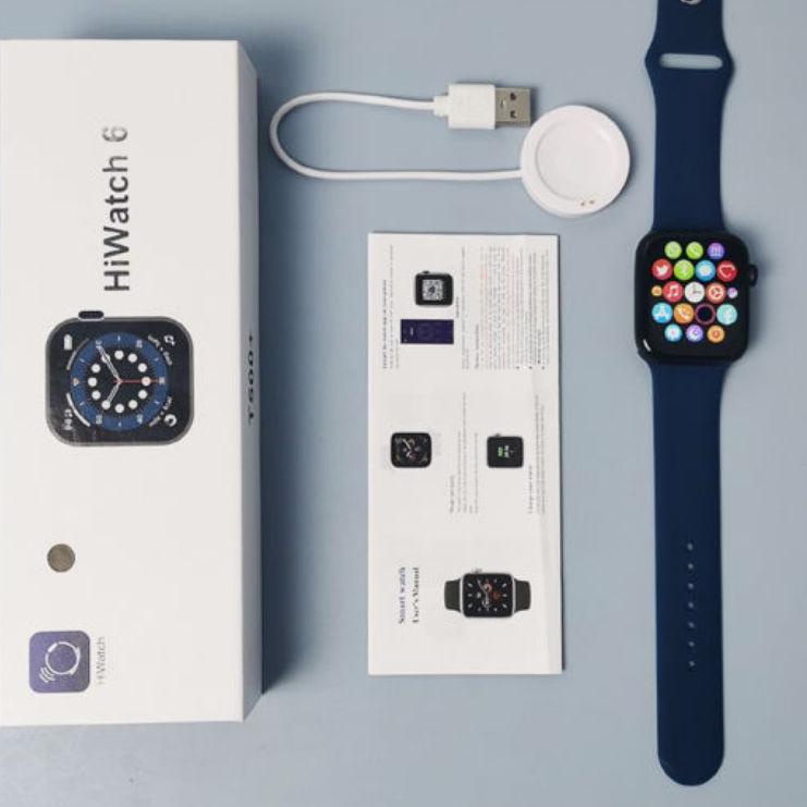 Jam tangan Smartwatch Fullscreen T500+ plus hiwatch 6