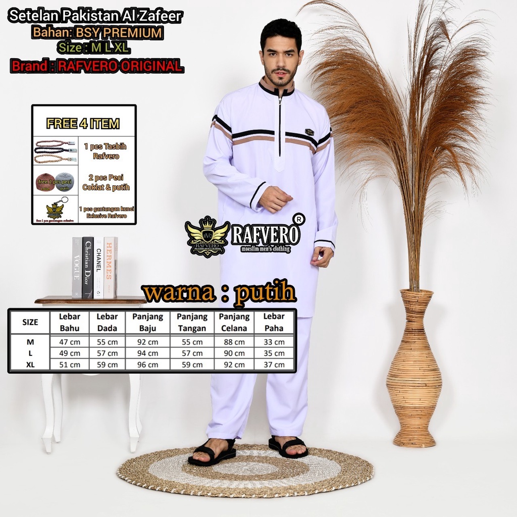 Lettemart - baju muslim pria APLIKASI DENIM ORIGINAL / cobana denim muslim / baju cobana denim/