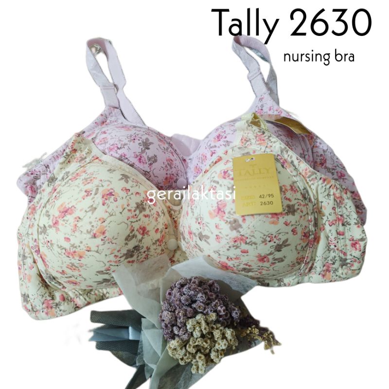 Tally 2630 Bra Menyusui Bukaan Depan Busa Tipis