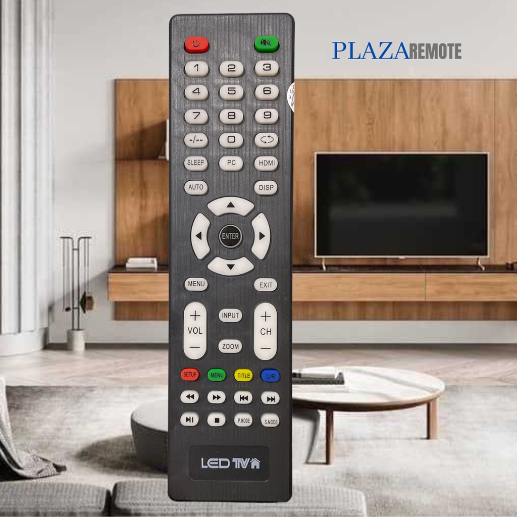 REMOTE TV LED JUC UNIVERSAL LANGSUNG PAKAI