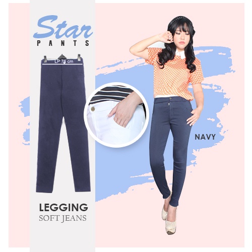 HipNop STAR PANTS CELANA PANJANG WANITA CELANA PANJANG POLOS WANITA
