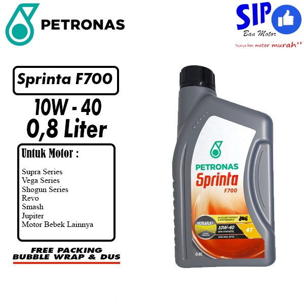 Oli Motor Supra Vega Revo Shogun Sprinta F700 10W-40 0.8L 800ml Oli