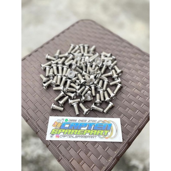 BAUT PIRINGAN STAINLESS BAUT PIRINGAN DRAT 12