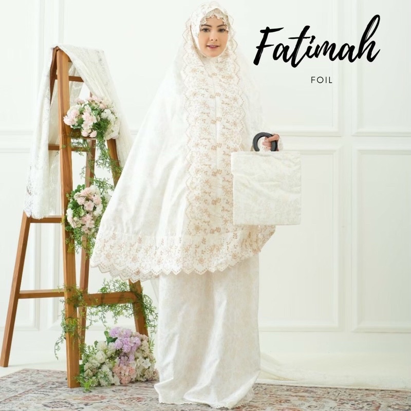 Mukena Dewasa series Cotton Foil Fatimah cocok untuk mahar pernikahan