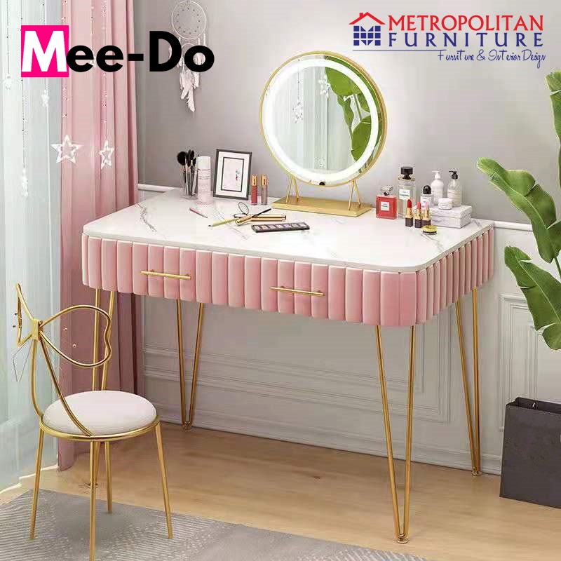 Meja Rias Mee Do Lampu Cermin Dressing Table