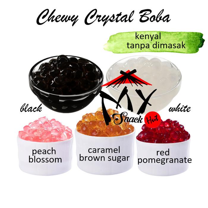 

CHEWY CRYSTAL BOBA 250GR - PEARL BUBBLE MUTIARA KRISTAL KENYAL MATANG Best Seller