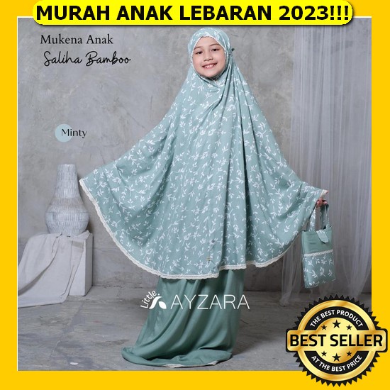 Mukena Anak Perempuan Tanggung Mukenah Remaja 2 In 1 Resleting Karakter Aruna Mukena Anak Tanggung S
