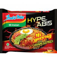 

indomie ayam geprek