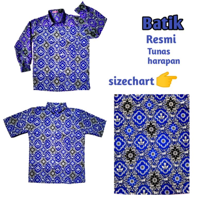 batik tunas harapan SMP pendek panjang