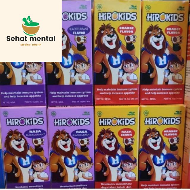 Hirokids vitamin anak membantu memperbaiki nafsu makan dan daya tahan tubuh