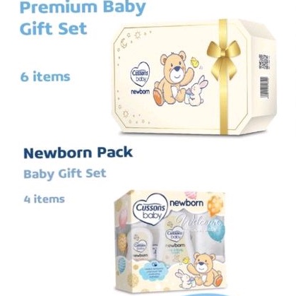 Cussons Baby Premium Newborn Princess Gift Box Set - Cussons New Born Gift Pack Set - Cusson Kado Bayi Baru Lahir - Hadia Bayi