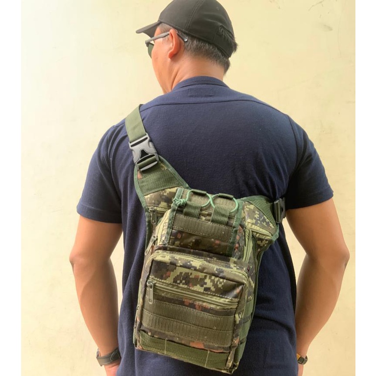 Slempang Camera Army Jumbo ( HARGA GROSIR ) Tas Pria dan Wanita Tentara Polisi Militer