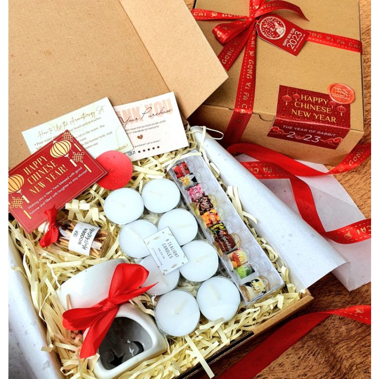 Paket Aromaterapi Edisi Imlek | Aromatherapy set | Hampers free greeting card