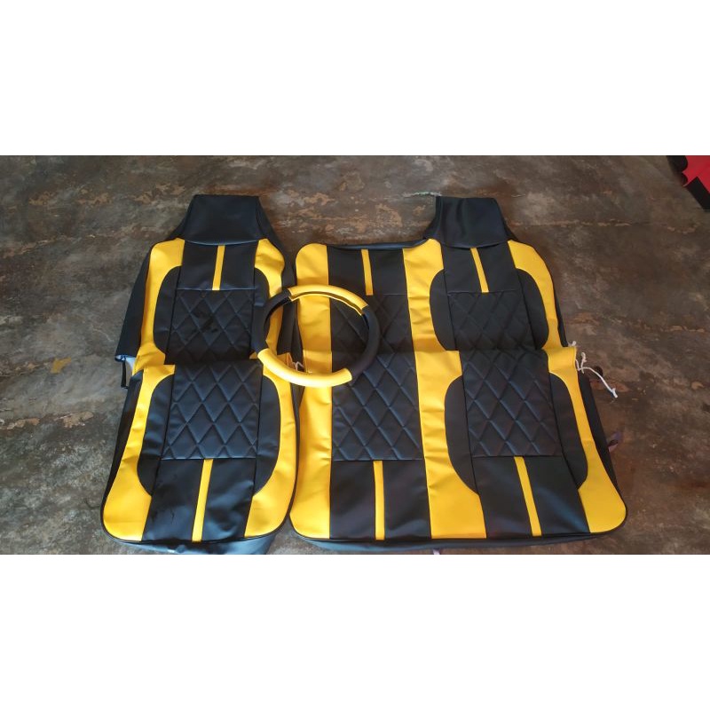 cover jok canter 110Ps 125ps sarung jok canter motif