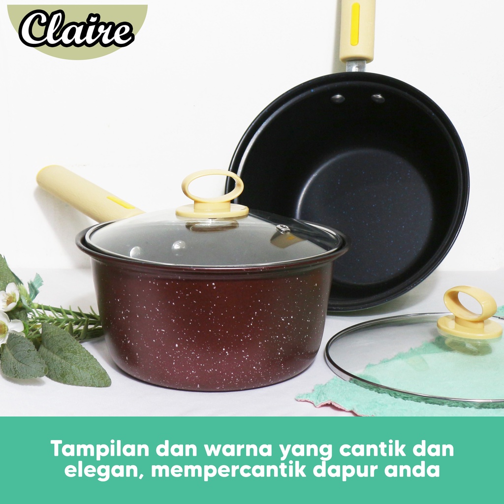 Panci Susu Warna Dengan Tutup / Panci Susu Warna