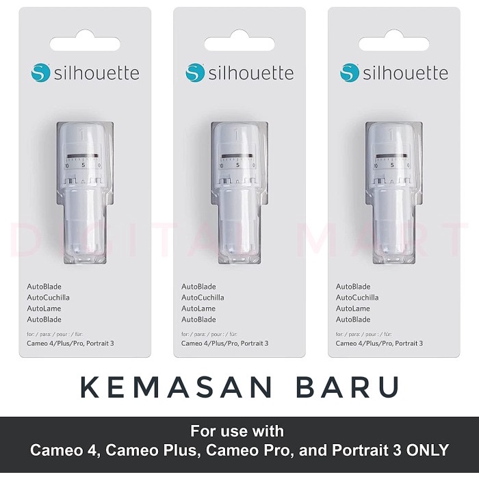 

Mew Autoblade Holder Silhouette Cameo 4 / Pisau Cutting - Resmi