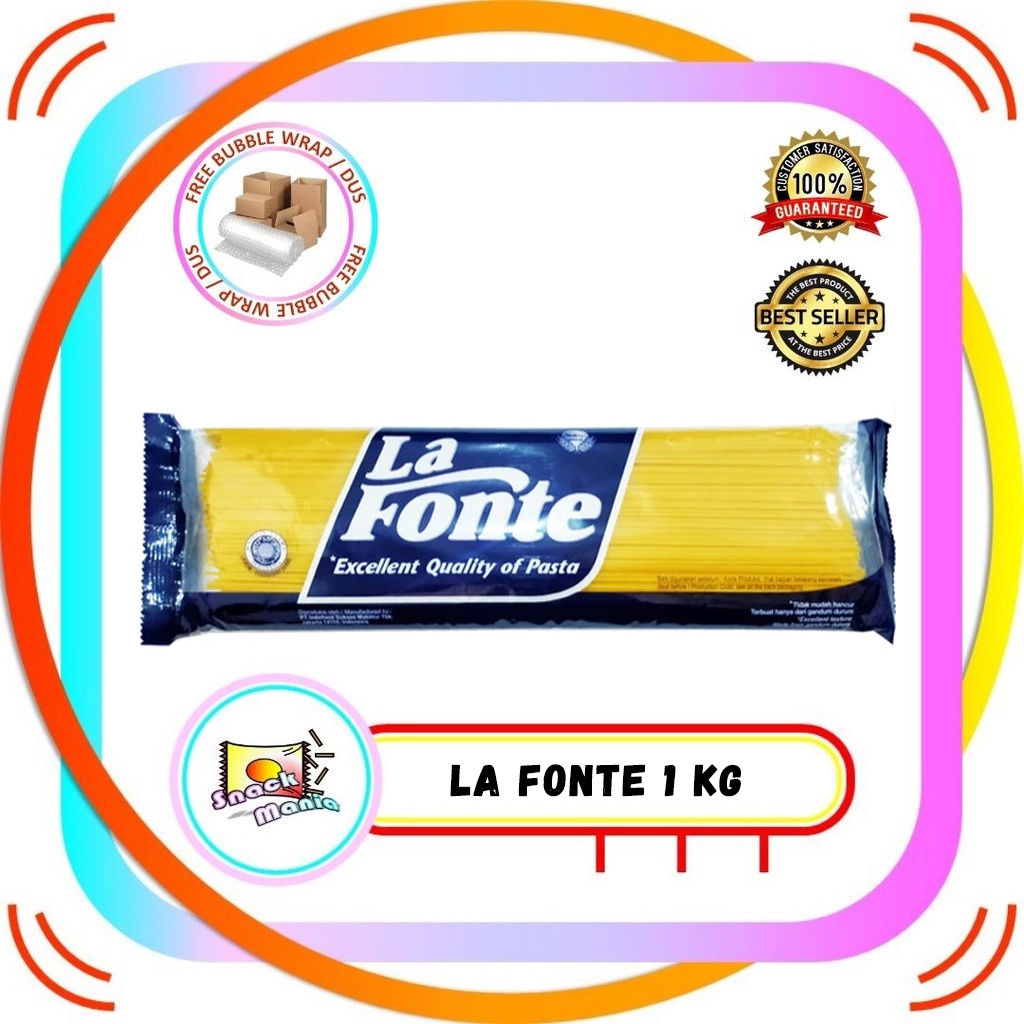 

La Fonte Pasta Mie Spaghetti LONG 1 kg Spagetti Noodle