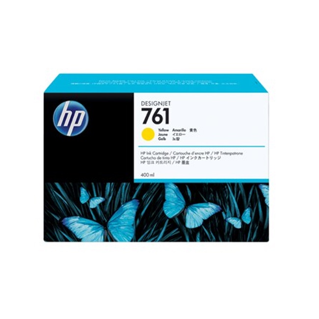 HP Toner 761 Yellow Cartridge Original