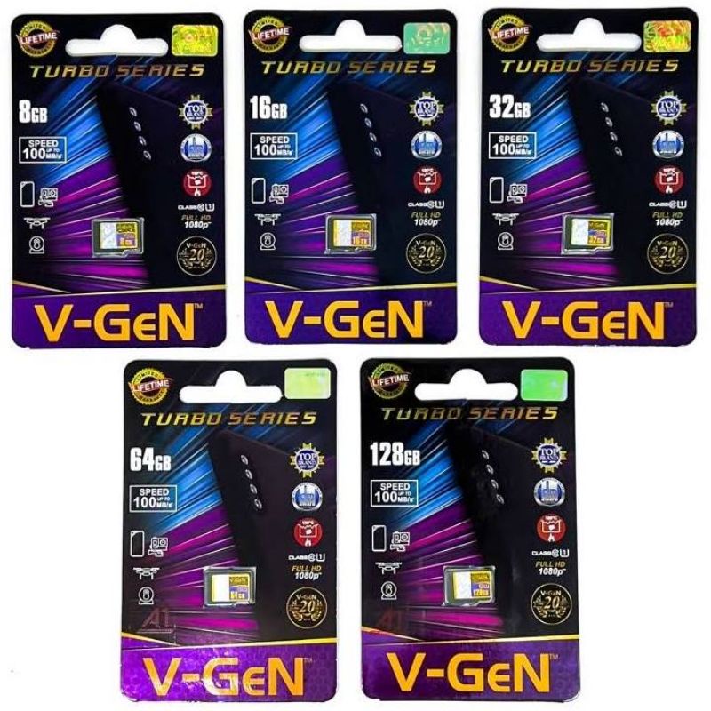 Baru memori hp Memori v-gen Mmc vgen Kartu memori Memori hp Sd card