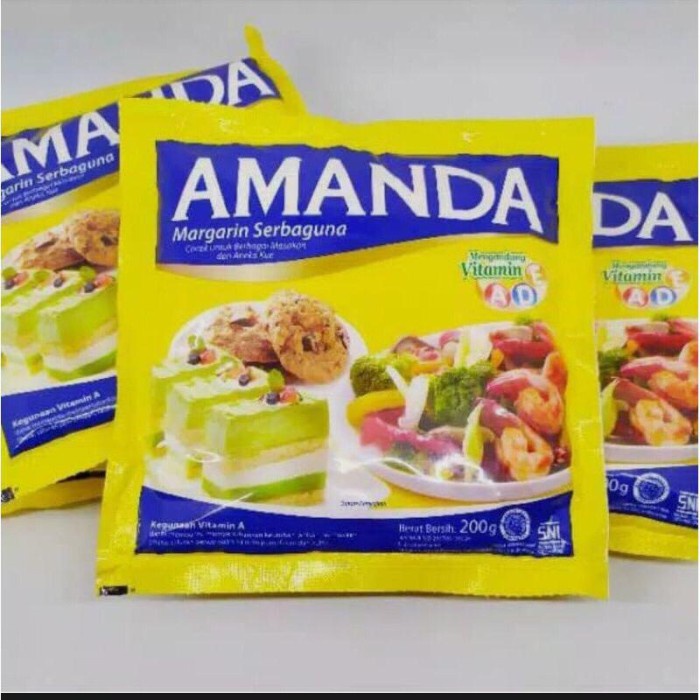 

Margarin AMANDA margarin sachet 200gr