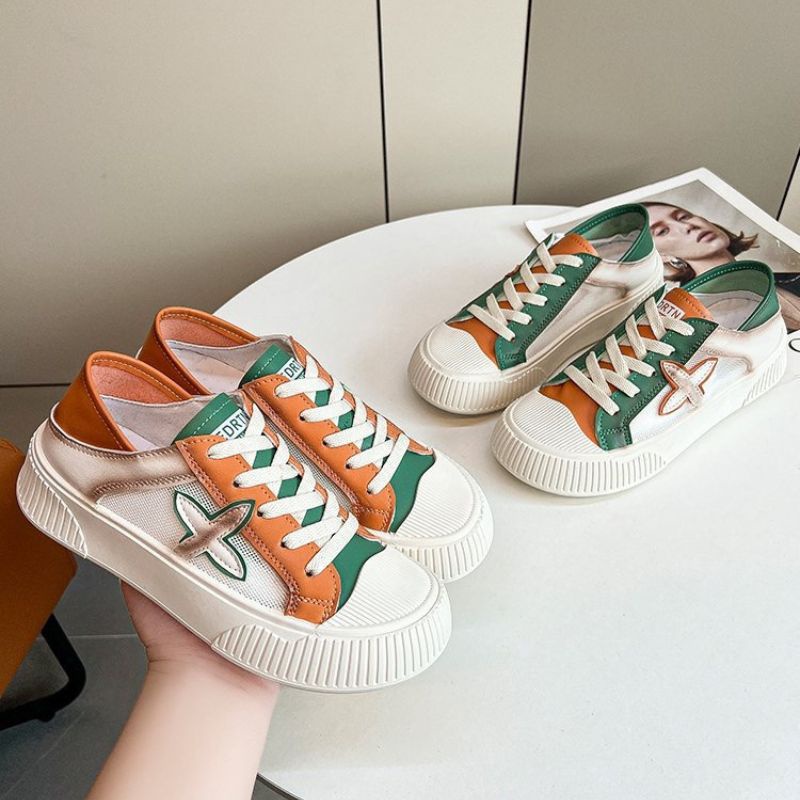 [BISA COD] 10800 Sepatu Wanita Import STR Sneaker