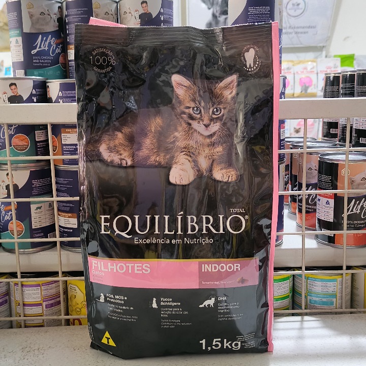 Makanan Kucing EQUILIBRIO Kitten Kemasan 1,5KG