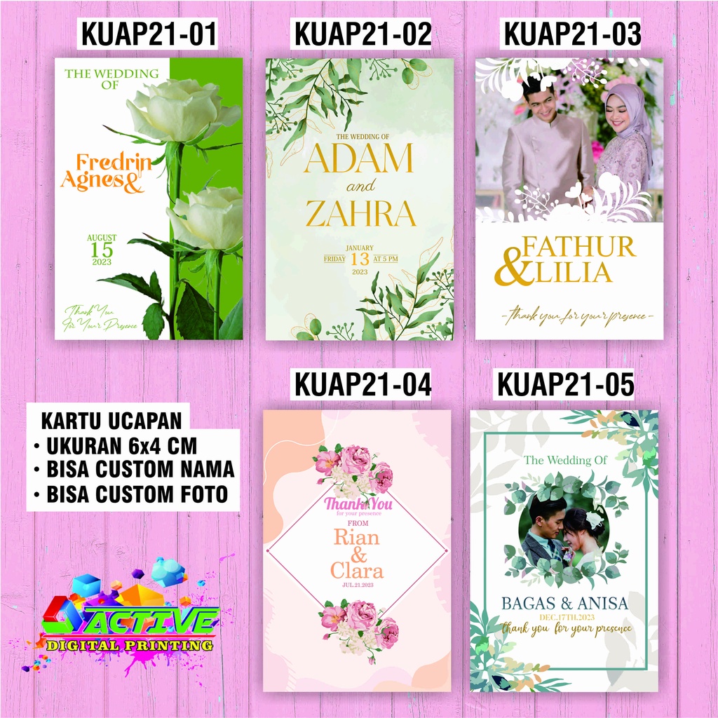 Jual KARTU UCAPAN SOUVENIR | Shopee Indonesia