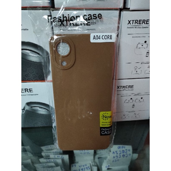 Softcase Samsung A04 Core Silikon Casing Case Macaron Pelindung Pro Camera