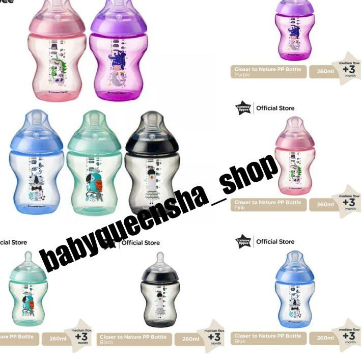 Ready Tommee Tippee close to nature limited edition/tommee tippee/tommee tippee botol susu 260ml Diskon