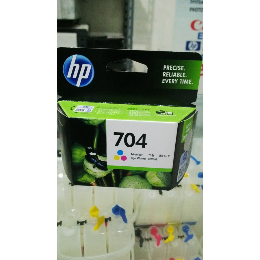 Catridge Tinta Hp 704 Color Original