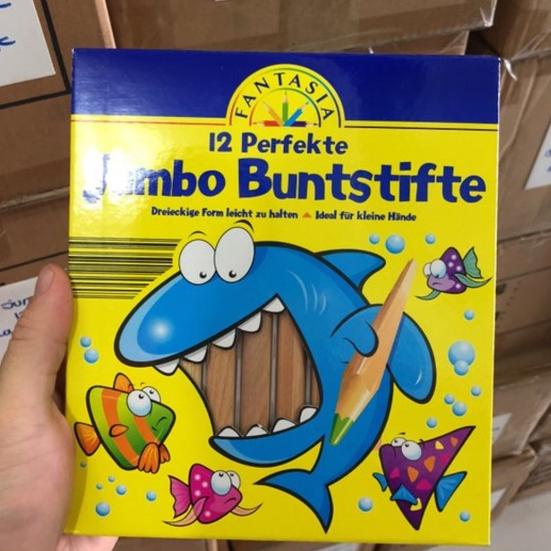 

Specialオ Pensil warna fantasia jumbo 12 warna sisa export kemasan dus