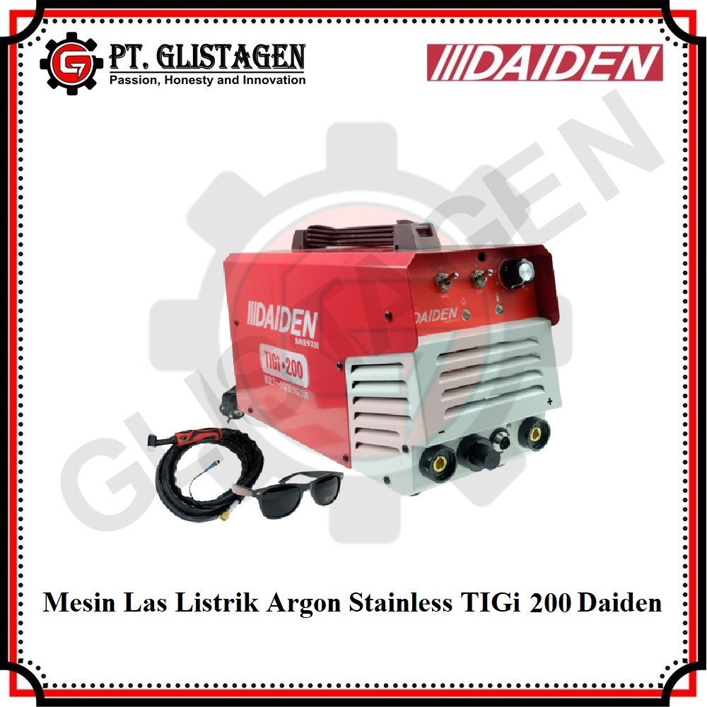 DAIDEN TIGi-200 Mesin Las Travo Las Listrik Argon Stainless Welding Inverter Las